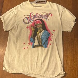 aaliyah shirt